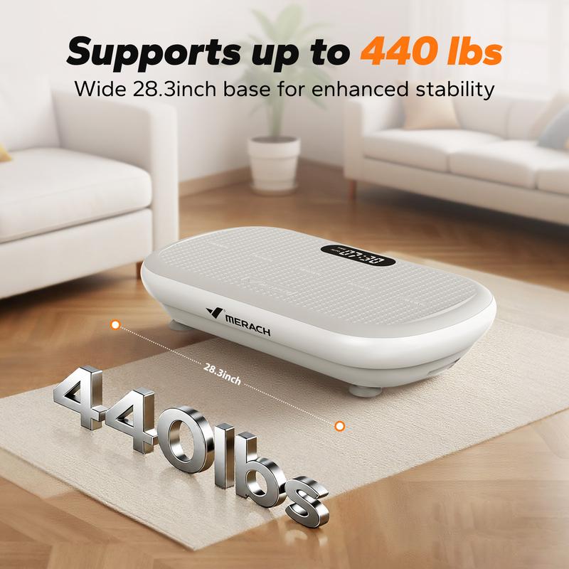 Vibration Plate Exercise Machine, Full Body Workout Platform