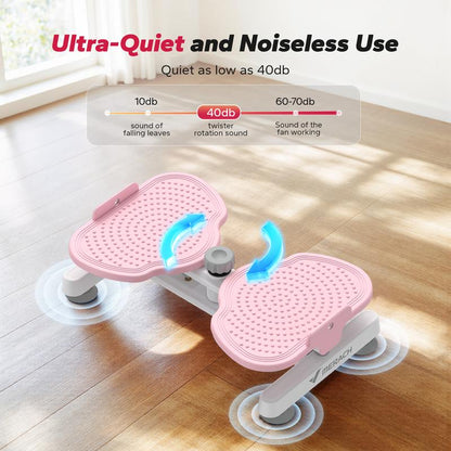 Waist Twist Exercise Machine, Standing Waist Twister for Core