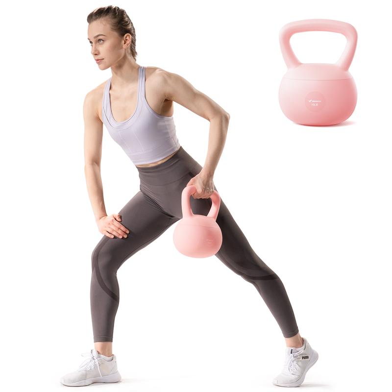Soft Kettlebell with Handle for Weightlifting Conditioning Strength and Core Training