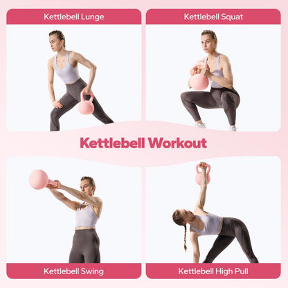 Soft Kettlebell with Handle for Weightlifting Conditioning Strength and Core Training