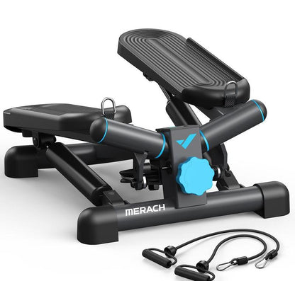 Steppers for Exercise, Space-saving Stair Stepper with Resistance Bands