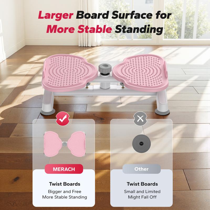 Waist Twist Exercise Machine, Standing Waist Twister for Core