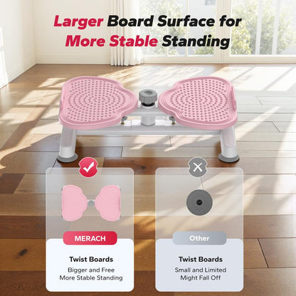 Waist Twist Exercise Machine, Standing Waist Twister for Core