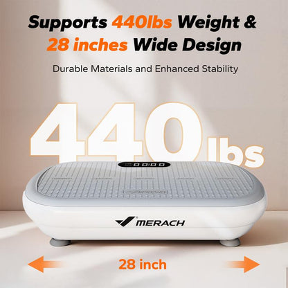 Vibration Plate Exercise Machine, Full Body Workout Platform