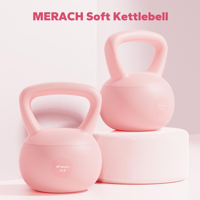 Soft Kettlebell with Handle for Weightlifting Conditioning Strength and Core Training