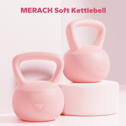 Soft Kettlebell with Handle for Weightlifting Conditioning Strength and Core Training